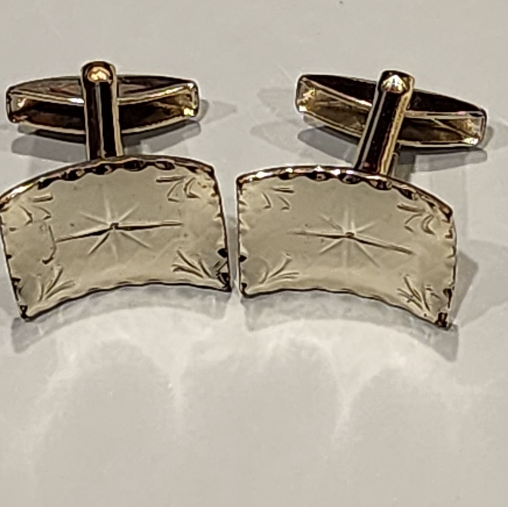 Beautiful Vintage Gold Cufflinks